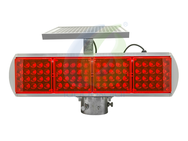 LB-L19 Standard model/Deluxe model Red and blue solar led strobe lights