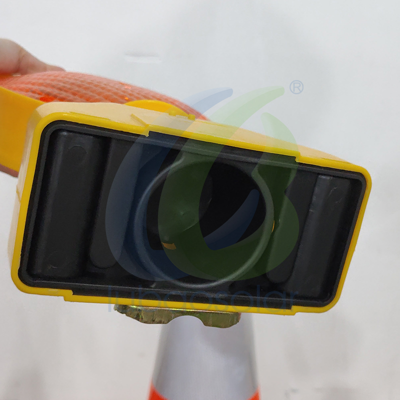 LB-6007 Barricade light solar warning light road cone light