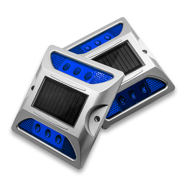 LS-02 Aluminum raised solar driveway markers