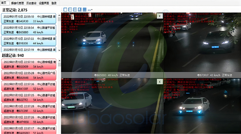 LB-L600 Speed enforcement camera radar speed camera detector