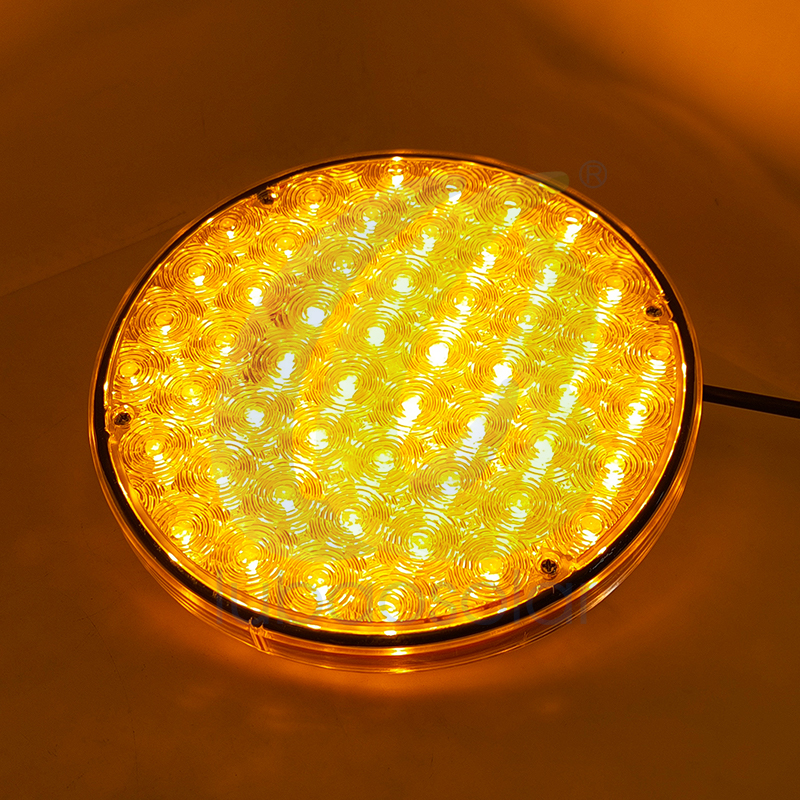 200mm round led lights diversion group guide light (Compatible with arrow sign board)