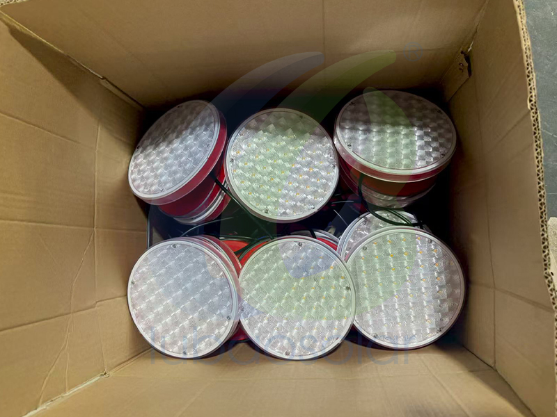 200mm round led lights diversion group guide light (Compatible with arrow sign board)