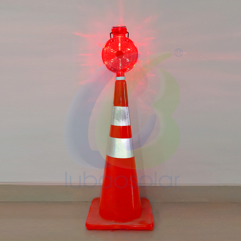 LB-6000SA03 Road cone light solar warning light traffic cone light
