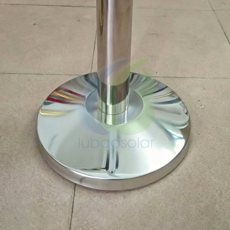LB-BB05 Stainless steel double layer crowd control stanchion retractable belt stanchions