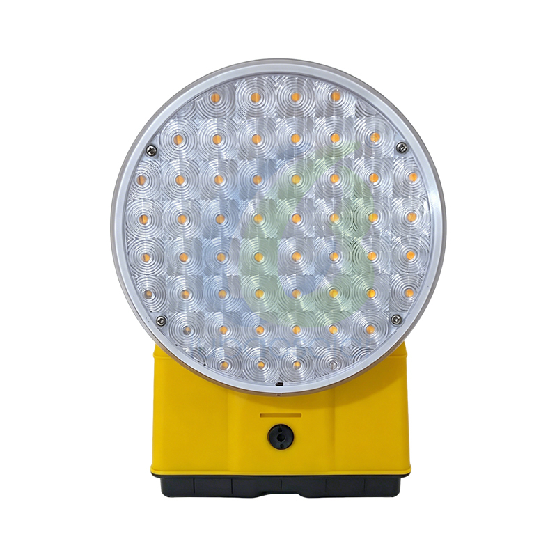 LB-26500-L Barricade light yellow flashing traffic light temporary traffic light