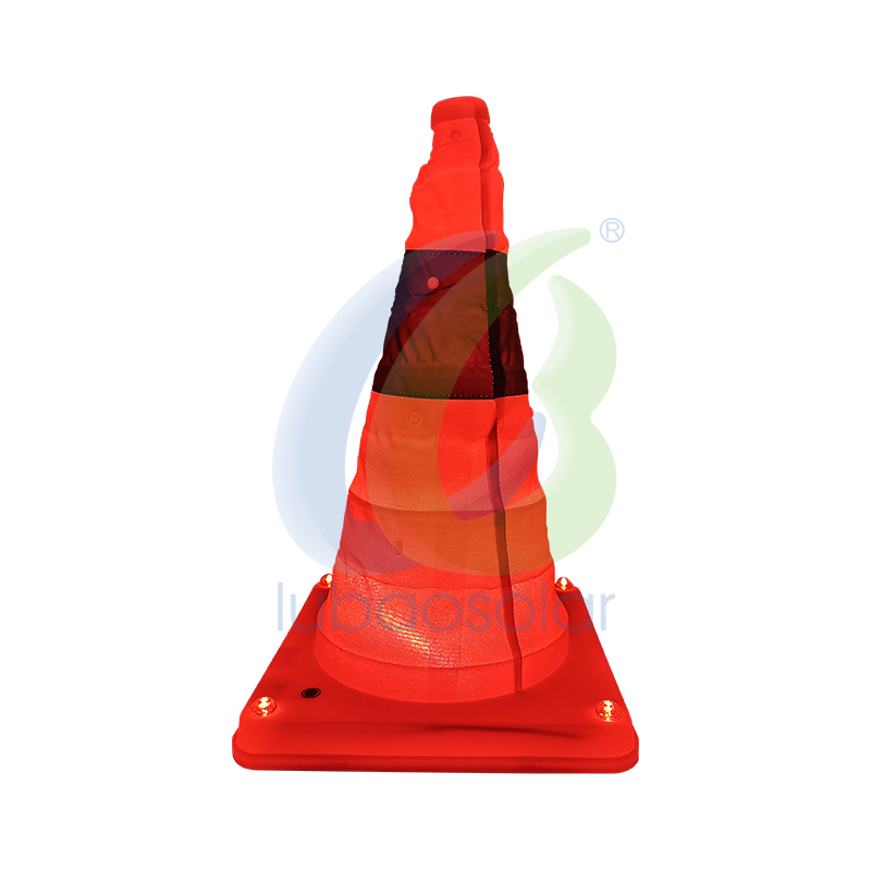 Collapsible traffic cone foldable safety cone