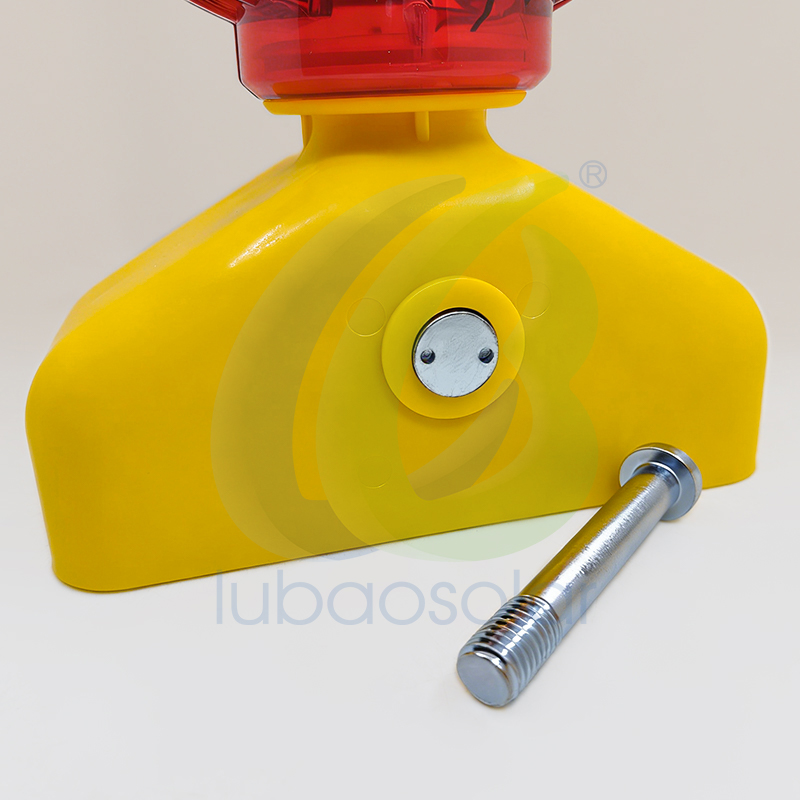LB-5100US LED D battery barrier light traffic cone light