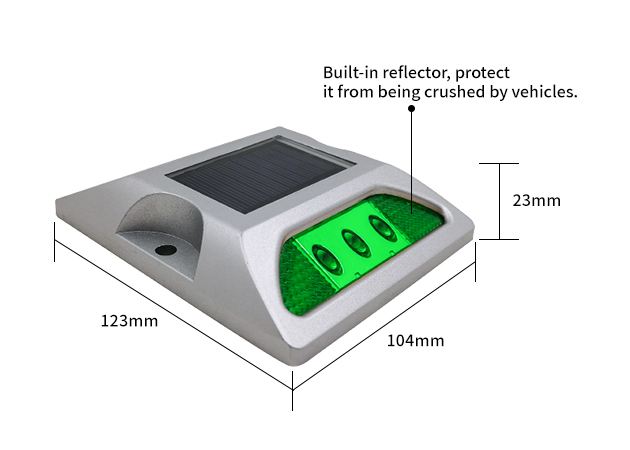 solar driveway markers