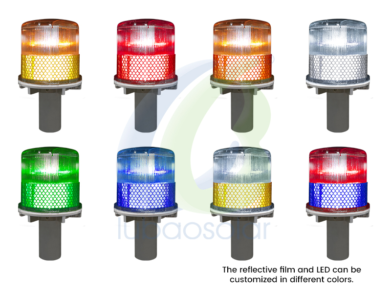 LB-6010 Solar road cone light