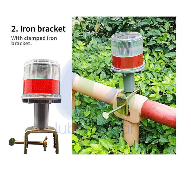 LB-6010 Solar road cone light