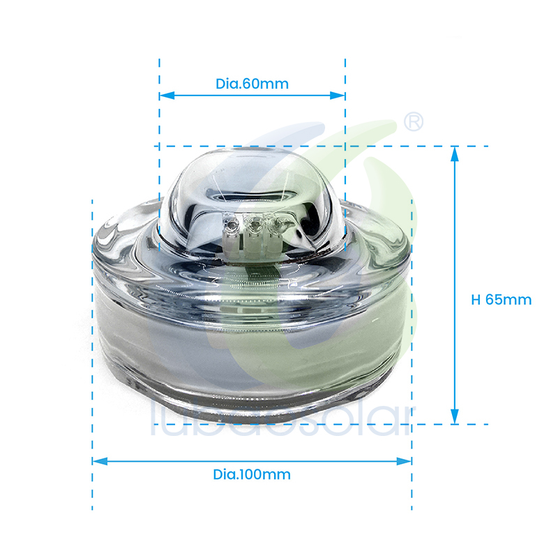 LS-16 Glass solar raised pavement markers