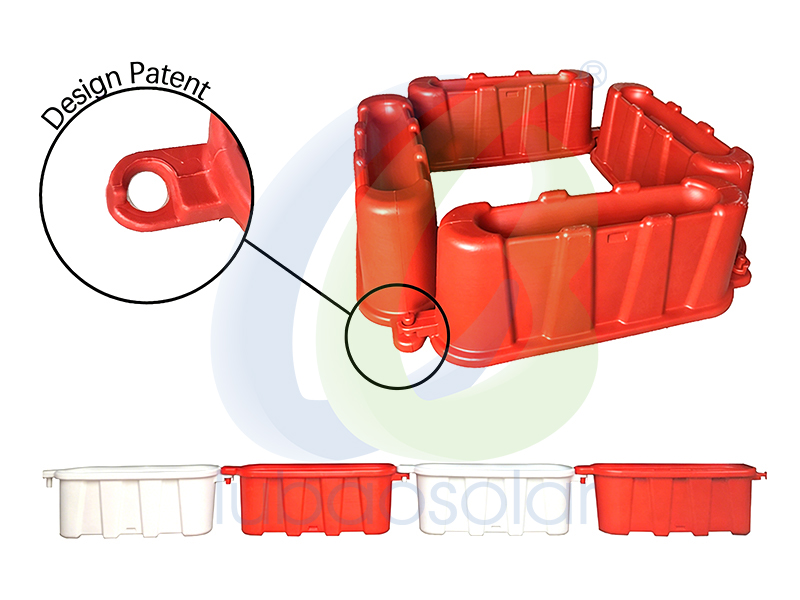 FIG091, FIG092, FIG093 HDPE plastic barrier water divider road separator traffic lane divider