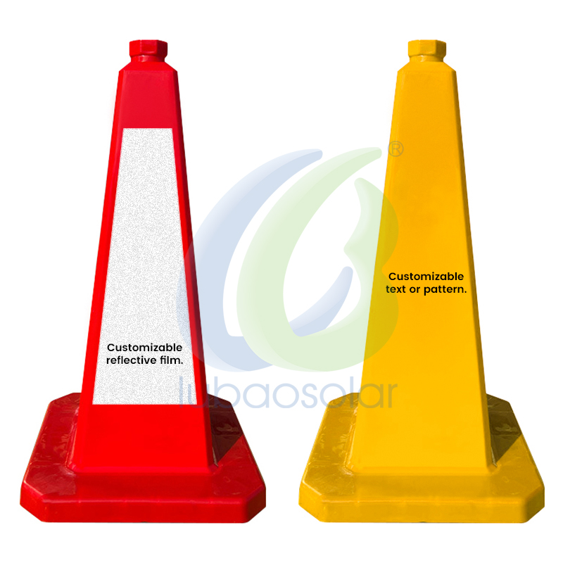 LB-C750 JP style square customizable safety cones
