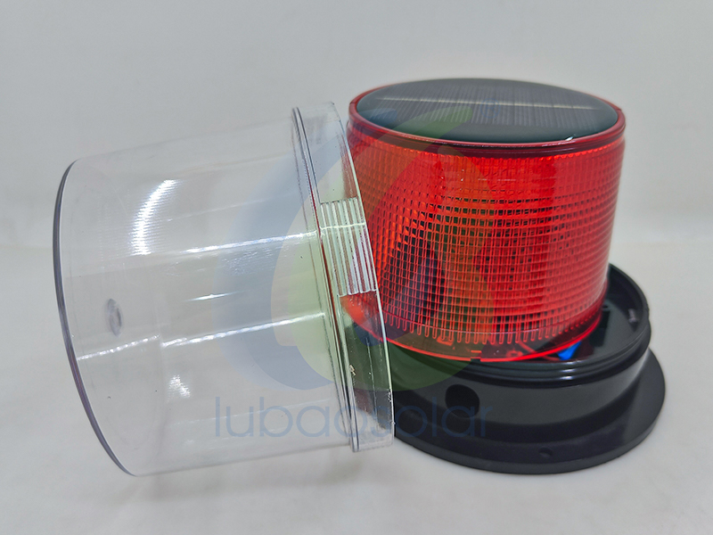 LB-6280 Solar magnetic beacon lights roof light magnetic flashing light