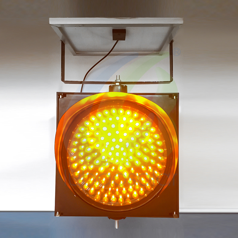 LB-L1 300mm Solar blinking lights yellow flashing light