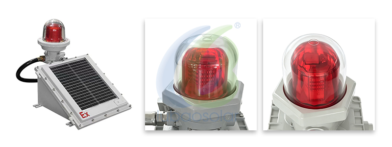 BSZD Explosion‑proof obstruction light solar aviation light aircraft warning light