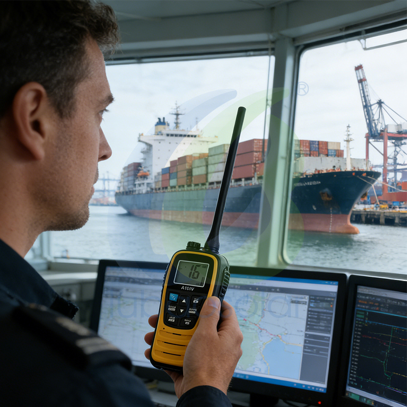A100V VHF marine radio walkie talkie interphone handheld vhf radio