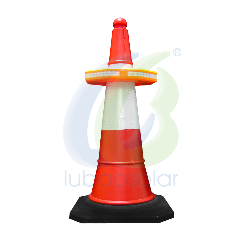 Road cone LED ring
