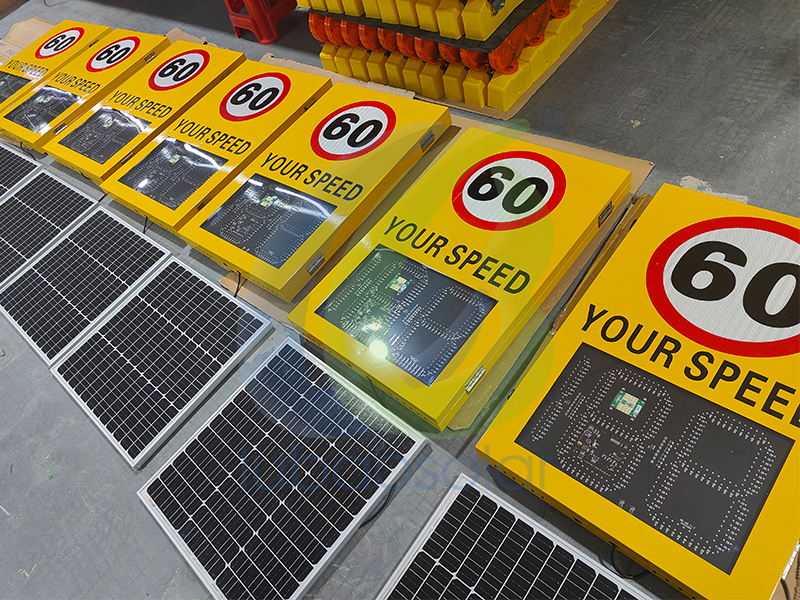 HH-188 Solar radar speed sign your speed sign