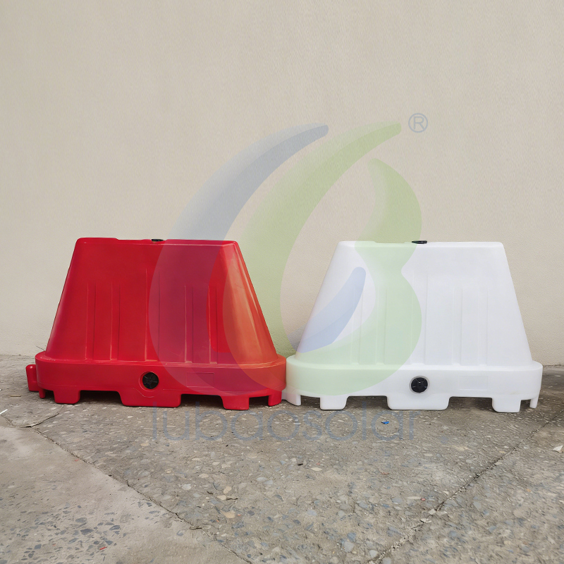 FIG091, FIG092, FIG093 HDPE plastic barrier water divider road separator traffic lane divider