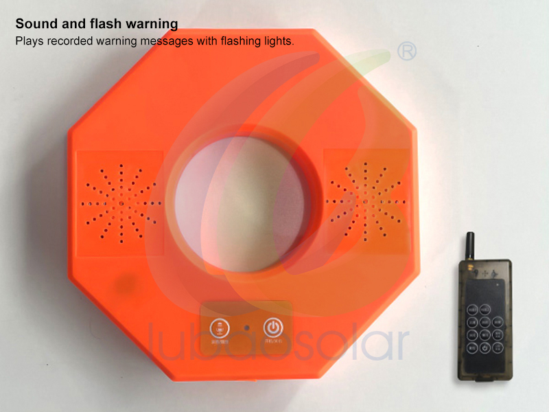 Road cone LED ring