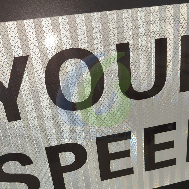 11060 Radar speed sign digital speed limit sign with customizable patterns