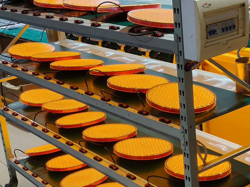 LB-36500 300mm amber warning light round led lights (Compatible with arrow sign board)
