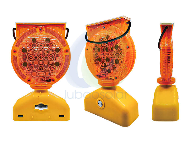 LB-6006SP 12 LED/24 LED solar barricade lights solar warning light
