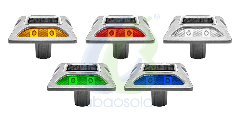 LS-06A Aluminum solar road stud light with spike