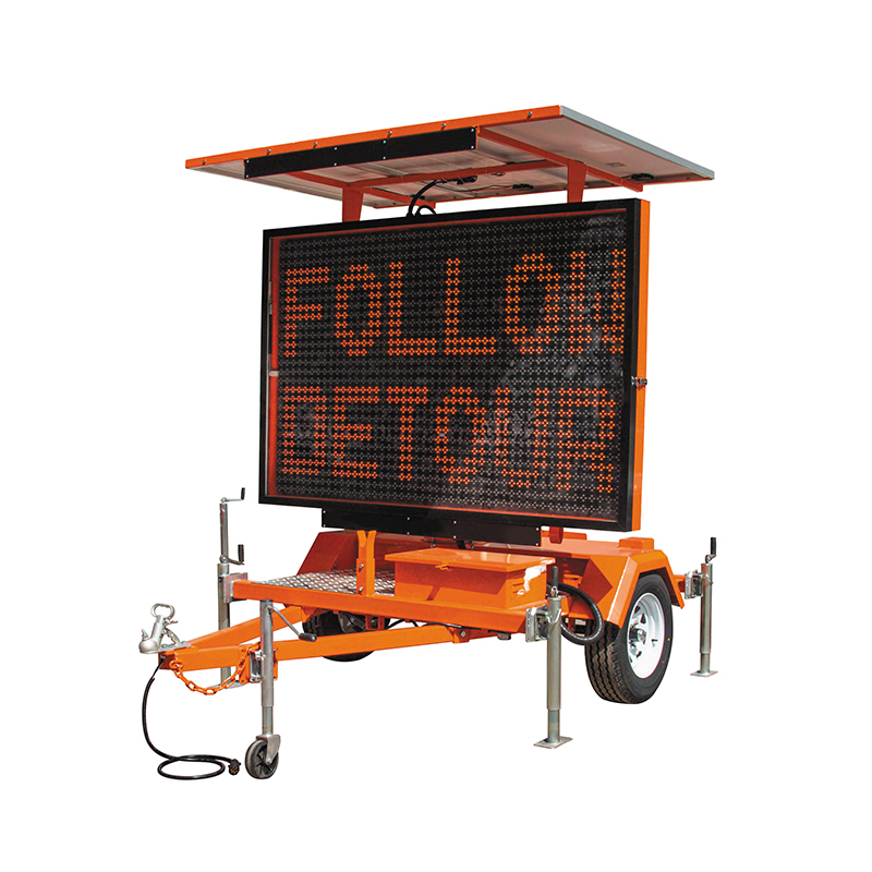PVM-SIZE B Solar portable variable message board