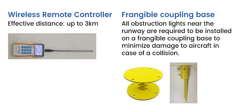LB-SA-A Serial Solar airport light helipad lights airport runway light