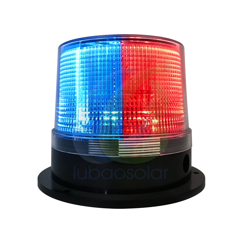 LB-6280 Solar magnetic beacon lights roof light magnetic flashing light