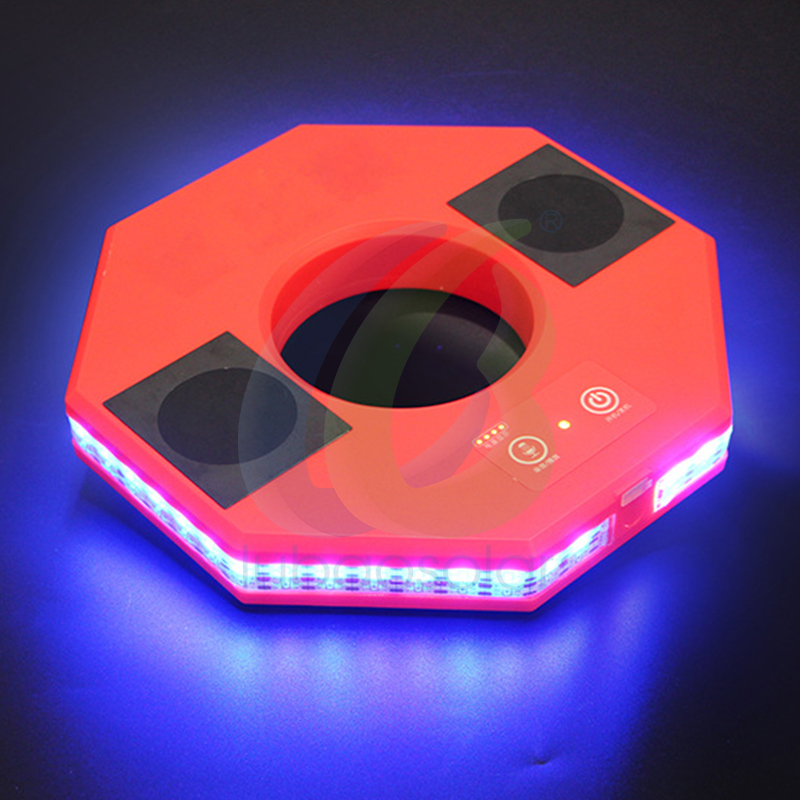 Road cone LED ring