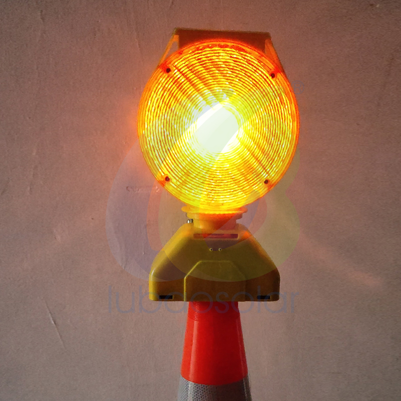 LB-6007 Barricade light solar warning light road cone light