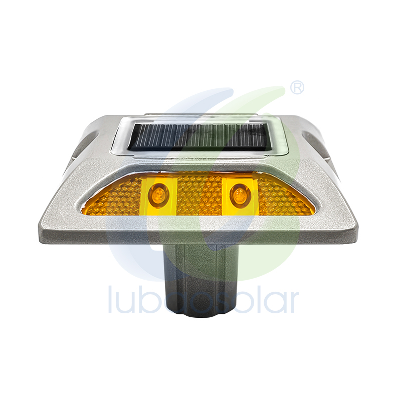 LS-06A Aluminum solar road stud light with spike