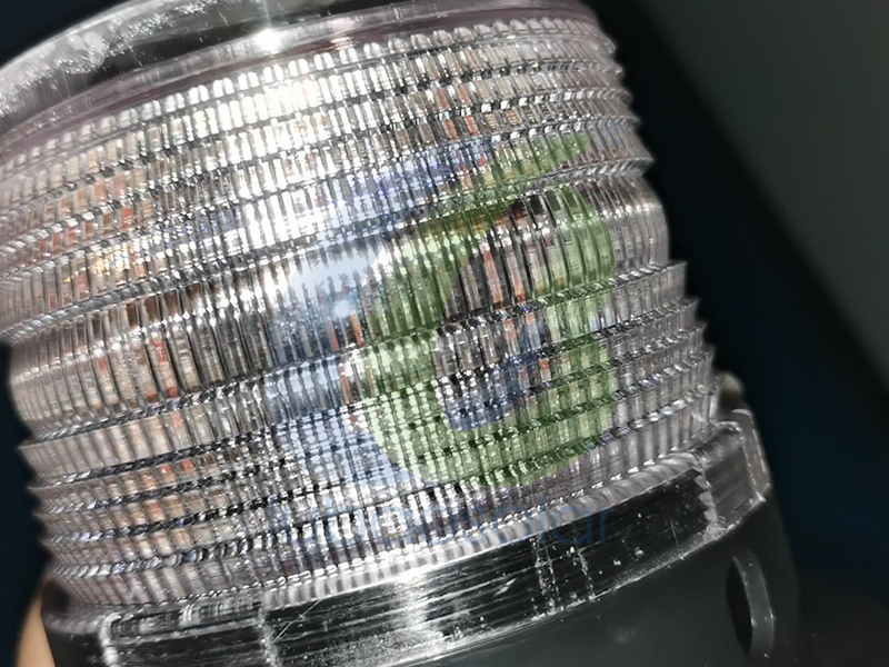 LB-6180 Solar magnetic strobe beacon lights