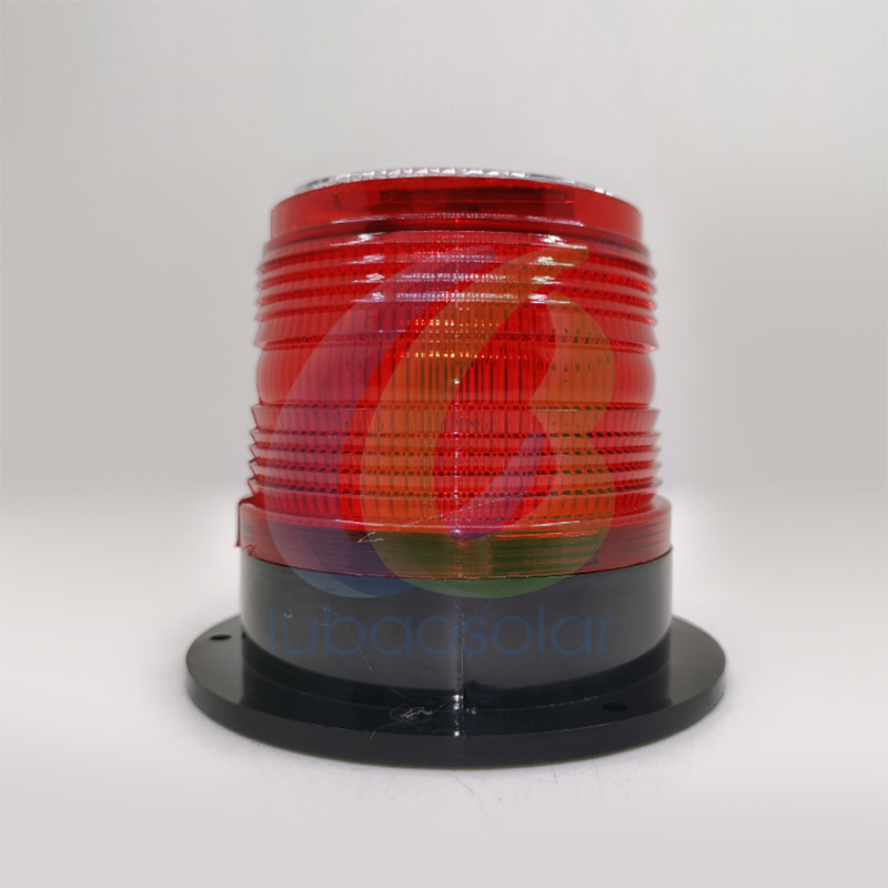 LB-6180 Solar magnetic strobe beacon lights