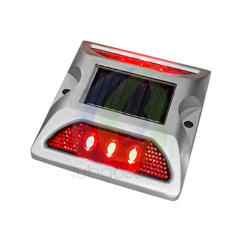 LS-02 Aluminum raised solar driveway markers