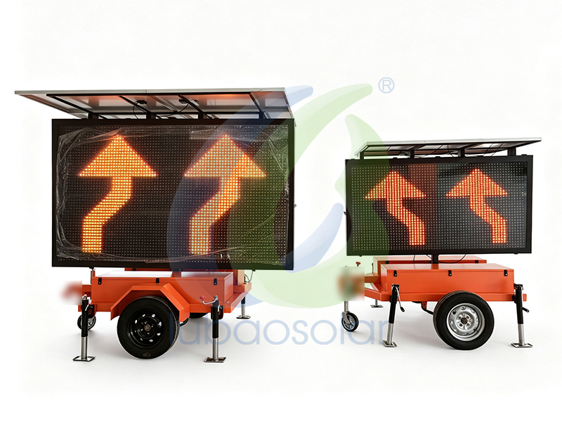 VMS SIZE-C Solar variable message signs (VMS signs)