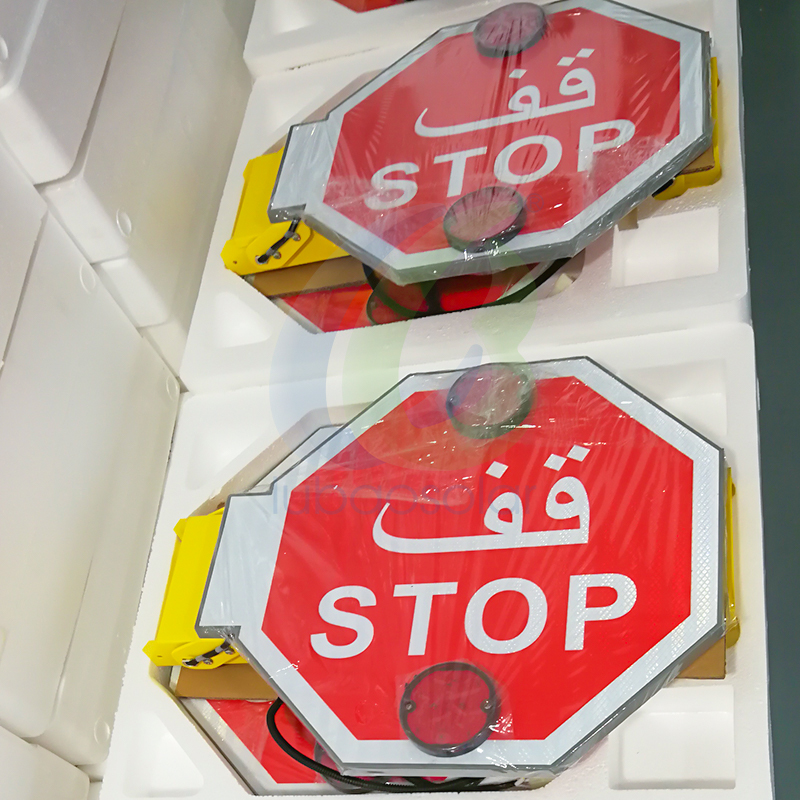 LB-S10 School bus stop sign with sound and warning light