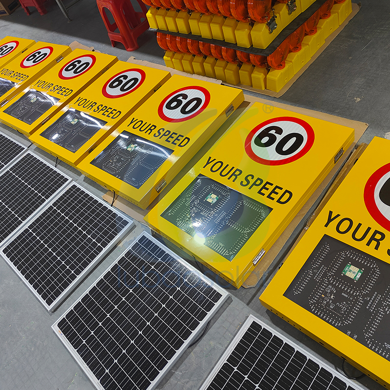 HH-188 Solar radar speed sign your speed sign