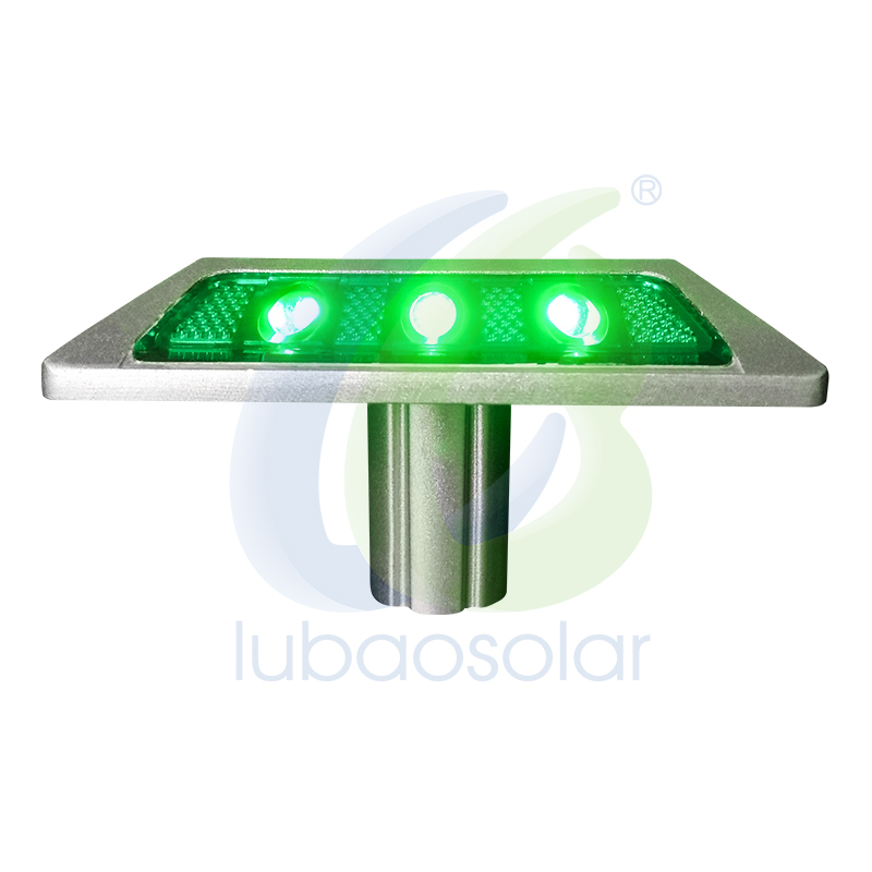 LS-06 Aluminium solar reflective road markers with spike