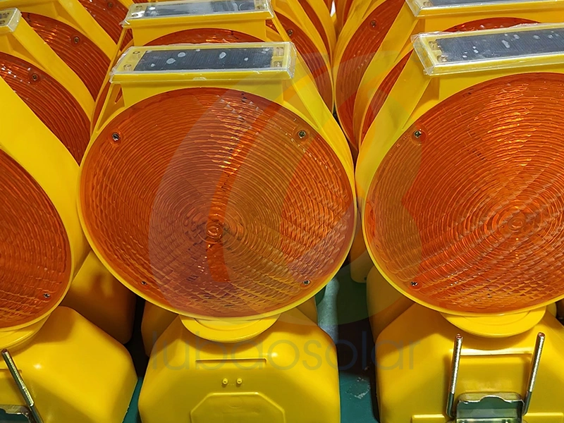LB-6007 Barricade light solar warning light road cone light