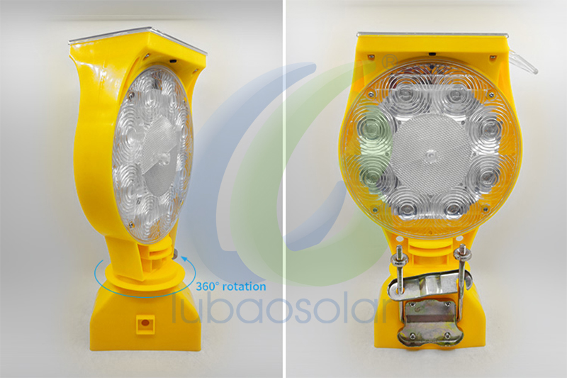 LB-6008 Multifunctional solar rotary warning light led rotating beacon light