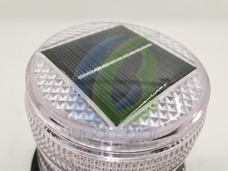 LB-6180 Solar magnetic strobe beacon lights