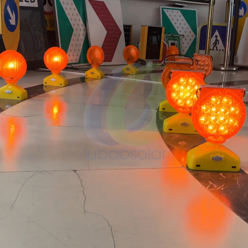LB-6006SP 12 LED/24 LED solar barricade lights solar warning light