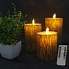 Tree wax candle