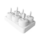 Rechargeable LED Candle Light (1-to-6 Yellow Light Bullet Style)