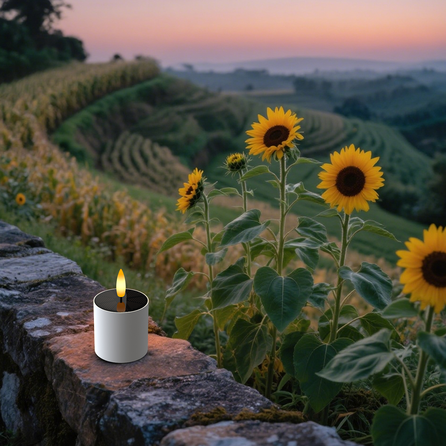 Solar Light with Remote Control