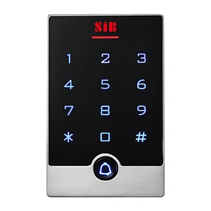 Metal digital backlit standalone access control with door bell